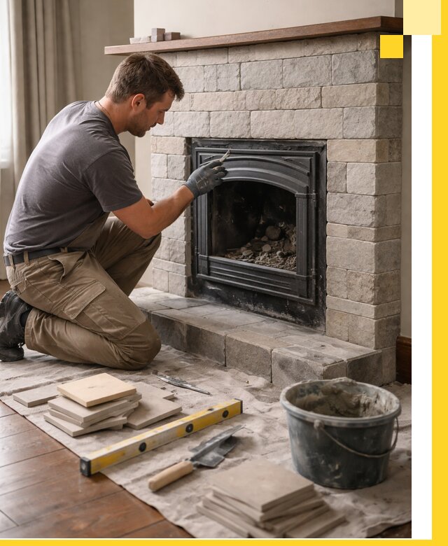 Профессиональный ремонт каминов в Дмитрах восстановление и сервис