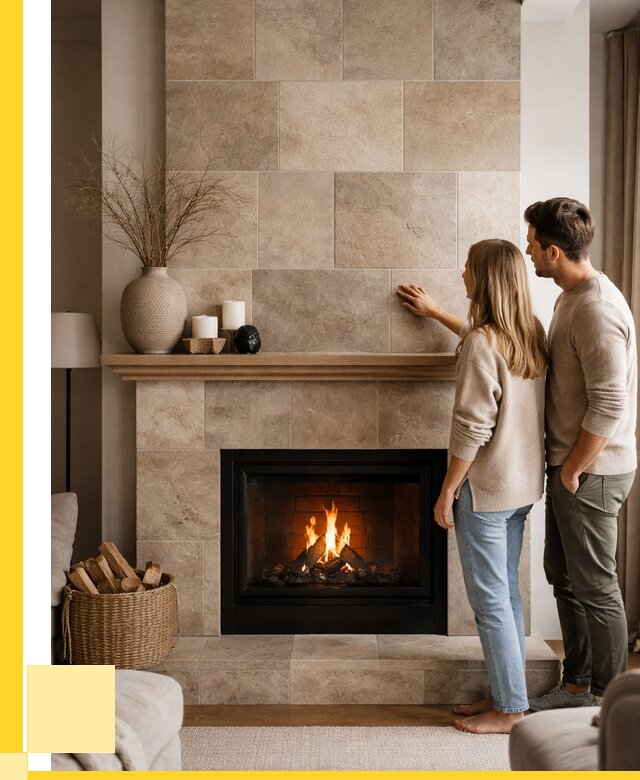 Облицовка каминов керамогранитом в Дмитрах от 4824 р. | ЭриданДмв