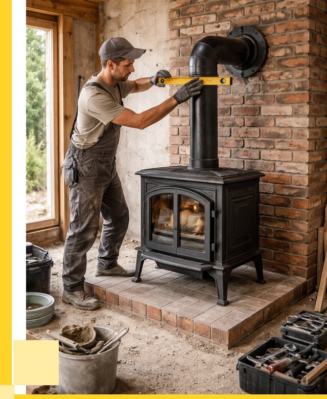 Монтаж печей установка банной печи в Дмитрах от 16080 р. | ЭриданДмв