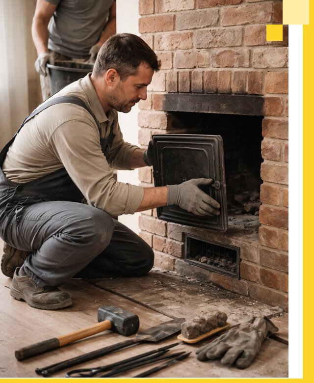 Ремонт печей в Дмитрах с гарантией качества и безопасности