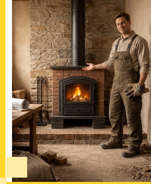 Печи отопительные из кирпича в Дмитрах от 85760 р., ЭриданДмв