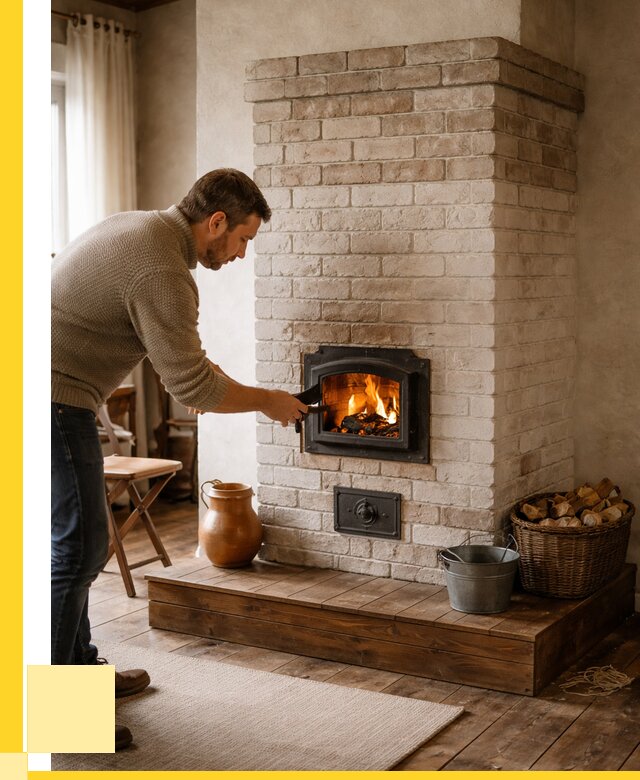 Печь голландка из кирпича в Дмитрах от 91120 р. | ЭриданДмв