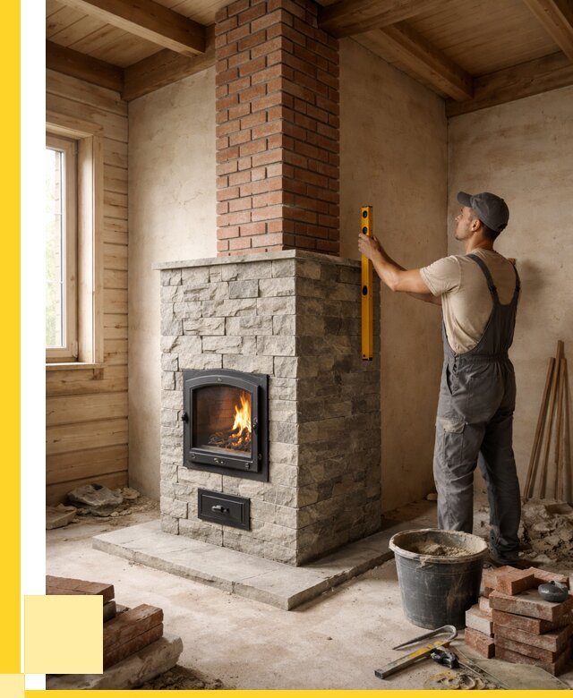 Печи и дымоходы под ключ в Дмитрах от 48240 р., ЭриданДмв