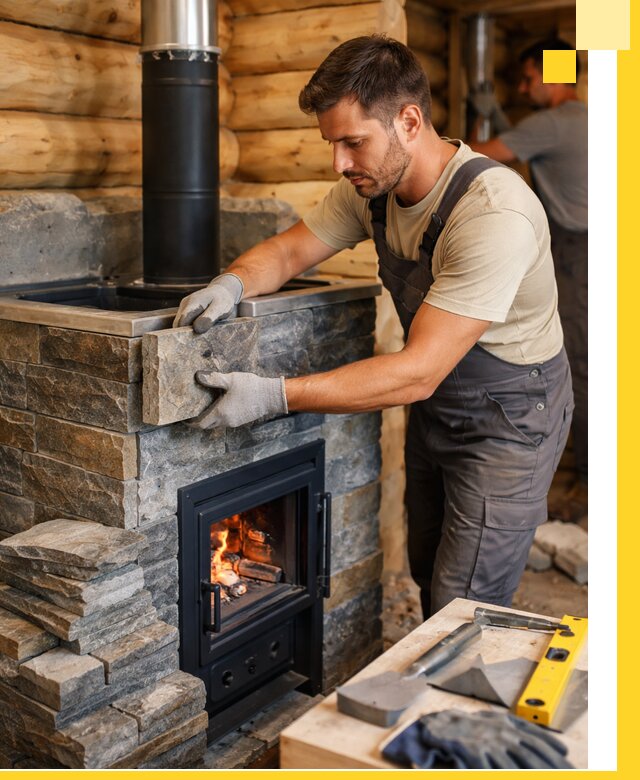 Печи для бани под ключ в Дмитрах: изготовление и монтаж