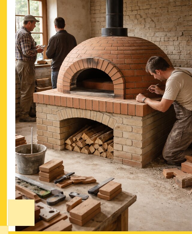 Помпейская печь дровяная для пиццы в Дмитрах | ЭриданДмв от 214400 р.