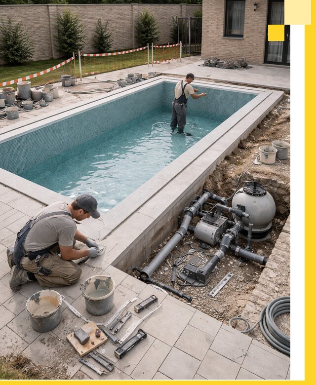 Строительство бассейнов под ключ в Дмитрах: проекты и монтаж