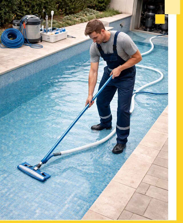 Профессиональная чистка бассейнов и фильтров в Дмитрах под ключ