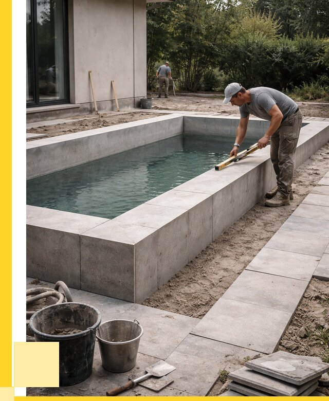 Строительство бетонного бассейна в Дмитрах от 1286400 р. | ЭриданДмв