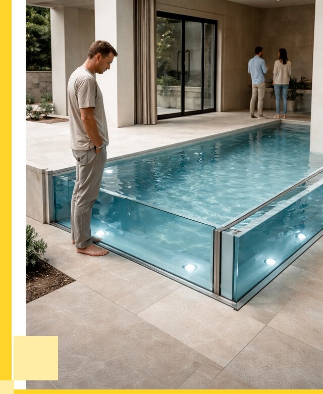 Стеклянные бассейны в Дмитрах от 1286400 р. | ЭриданДмв — мозаика