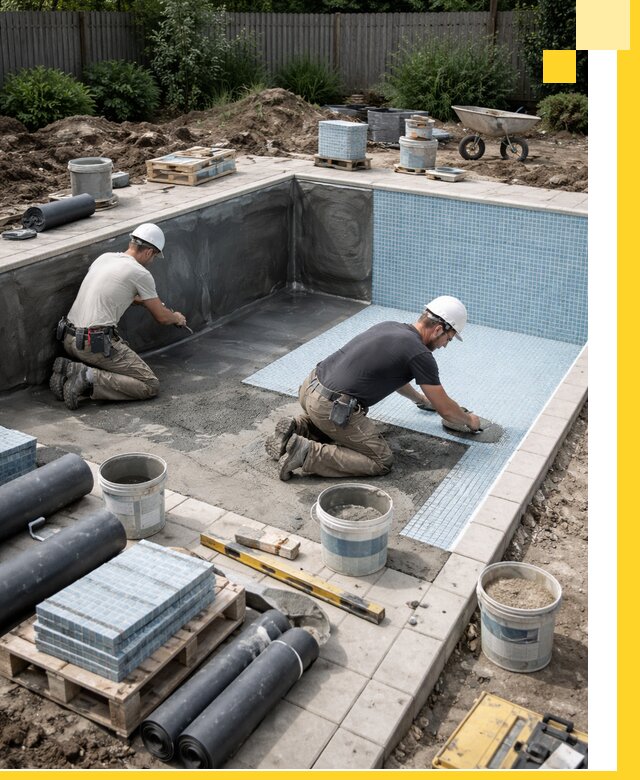 Проектирование и строительство стационарных бассейнов в Дмитрах