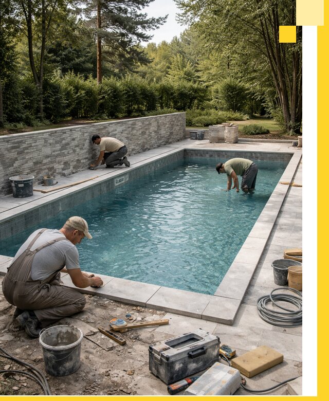 Проектирование и строительство частных бассейнов в Дмитрах