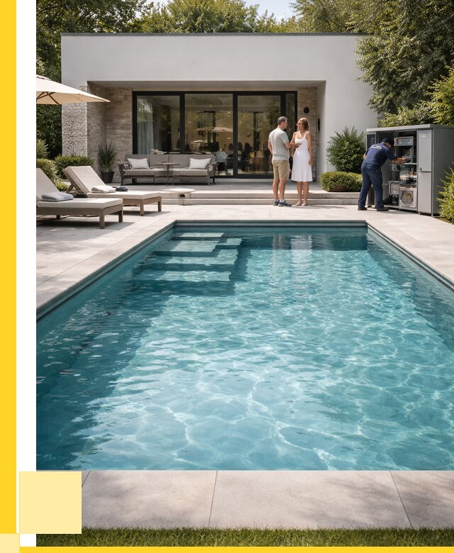 Бассейн в доме в Дмитрах под ключ от 1286400 р. | ЭриданДмв