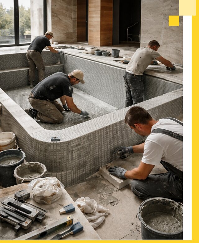 Строительство и установка СПА бассейнов под ключ в Дмитрах