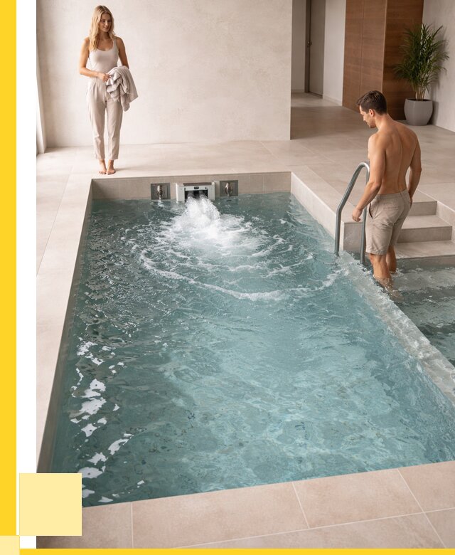 Бассейн с противотоком в Дмитрах от 268000 р. | ЭриданДмв