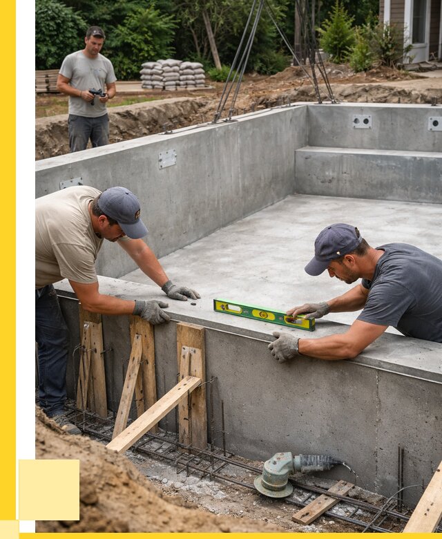 Монтаж чаши бассейна в Дмитрах под ключ от 268000 р., ЭриданДмв