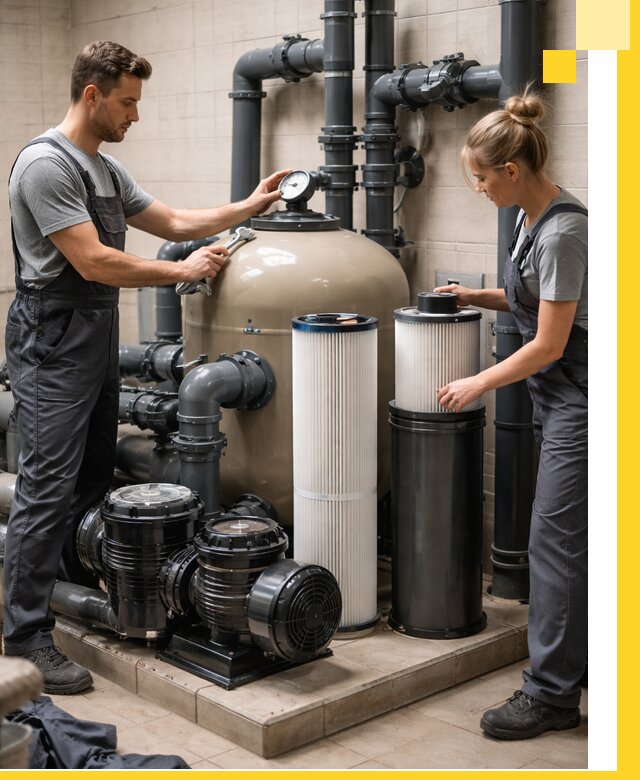 Фильтры и системы фильтрации для бассейнов в Дмитрах