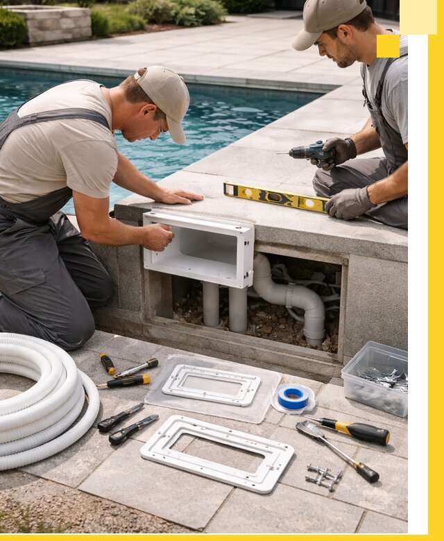 Поставка и установка скиммеров для бассейнов в Дмитрах