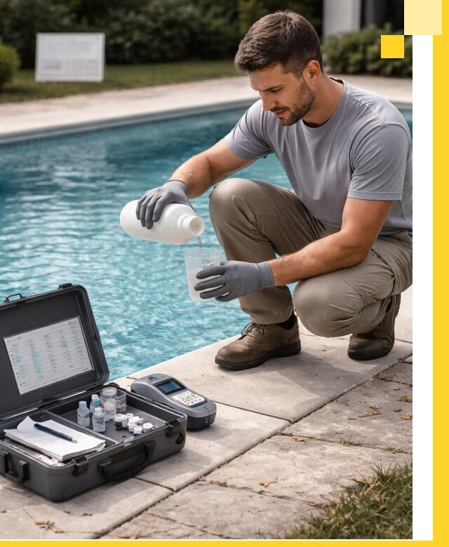 Профессиональная дезинфекция воды в бассейне в Дмитрах