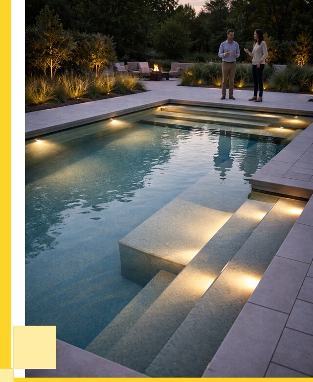 Освещение бассейнов в Дмитрах под ключ от 26800 р. | ЭриданДмв