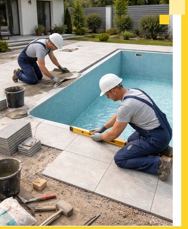 Строительство и монтаж плавательных бассейнов под ключ в Дмитрах