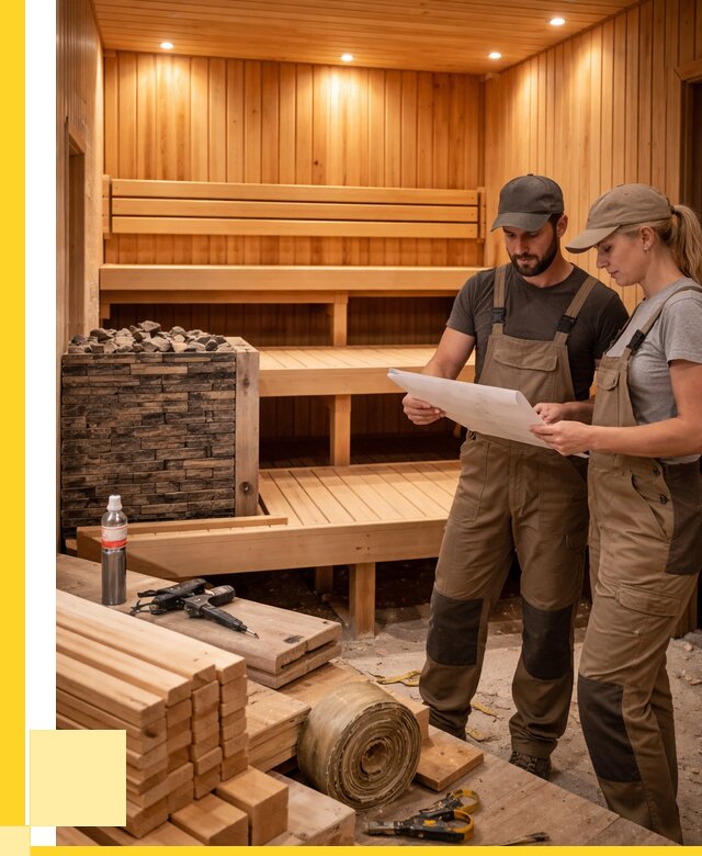 Строительство саун в Дмитрах под ключ от 268000 р., ЭриданДмв