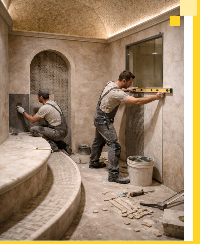 Проектирование и строительство саун с хамамом под ключ в Дмитрах