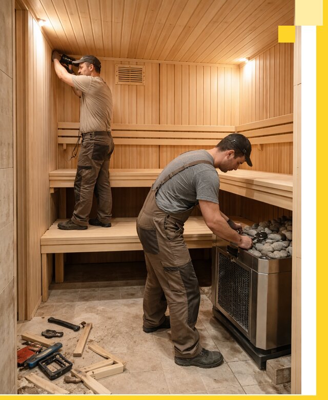 Купить сауну под ключ в Дмитрах с монтажом и гарантией