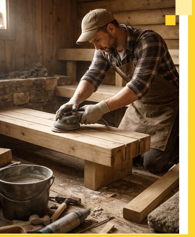 Ремонт бань под ключ в Дмитрах с гарантией качества и сроков