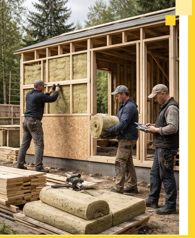 Проектирование и строительство каркасных бань в Дмитрах под ключ