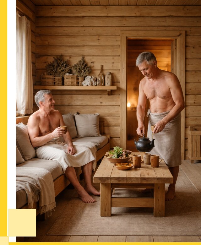 Бани с комнатой отдыха под ключ в Дмитрах от 482400 р. | ЭриданДмв