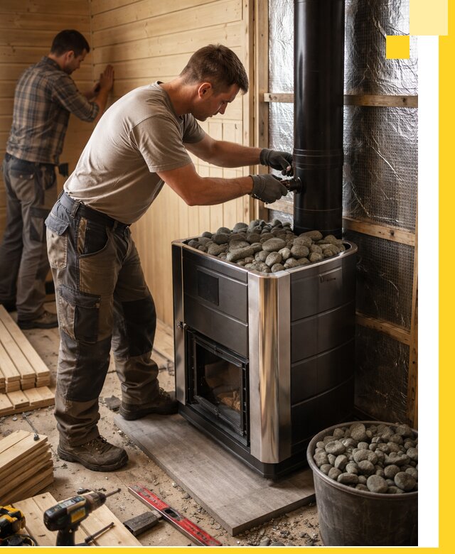 Проектирование и строительство парилок для бани в Дмитрах под ключ