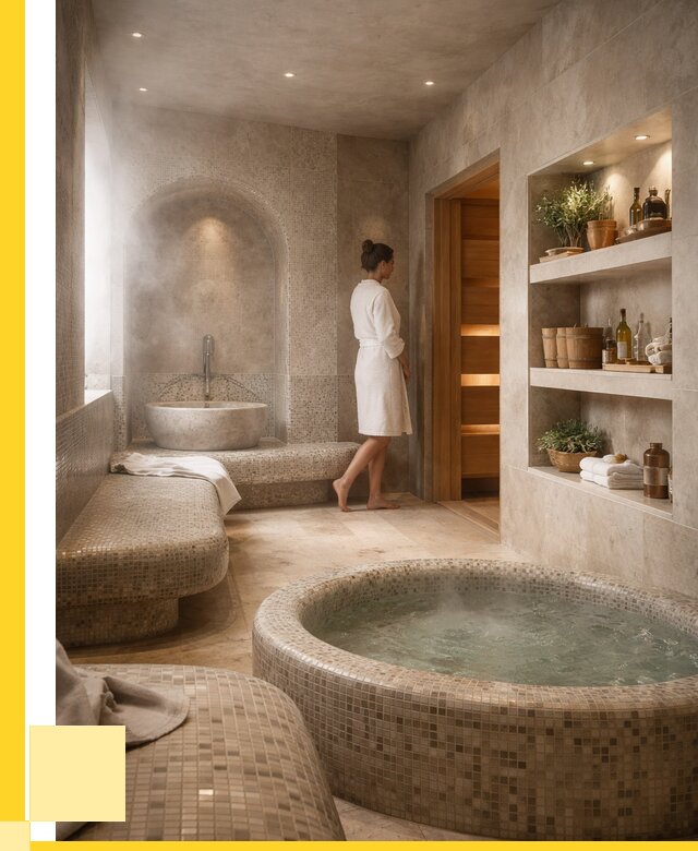 Строительство бани с хамамом в Дмитрах от 804000 р. | ЭриданДмв