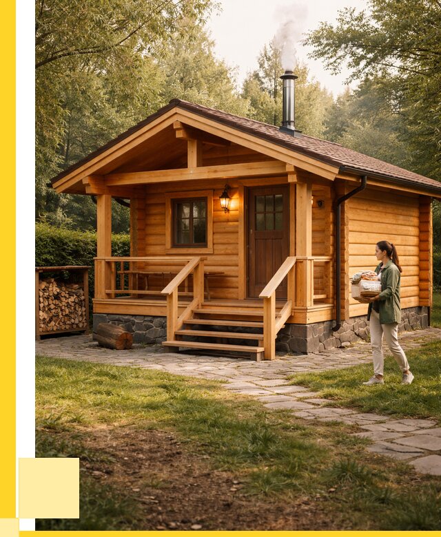 Купить баню под ключ в Дмитрах от 696800 р. | ЭриданДмв