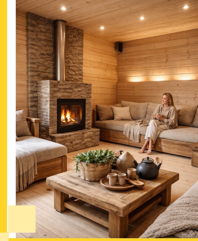 Проект бани с комнатой отдыха в Дмитрах от 37520 р. | ЭриданДмв