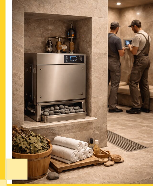 Парогенераторы для хамама в Дмитрах от 80400 р. | ЭриданДмв