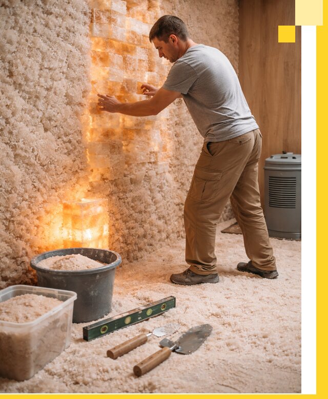 Проектирование и монтаж соляных комнат в Дмитрах под ключ