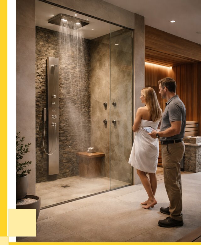 Купить душ впечатлений для дома в Дмитрах от 91120 р. | ЭриданДмв