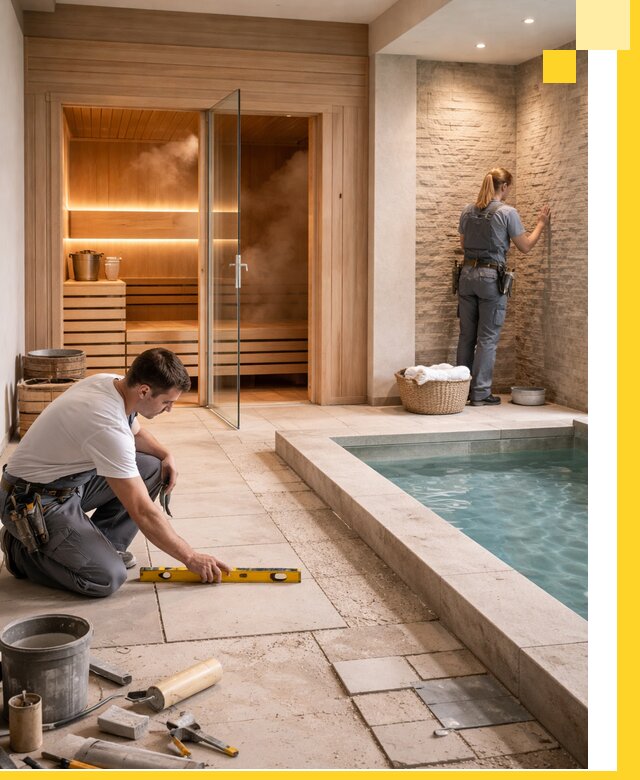 Комплексный дизайн и отделка интерьеров SPA под ключ в Дмитрах